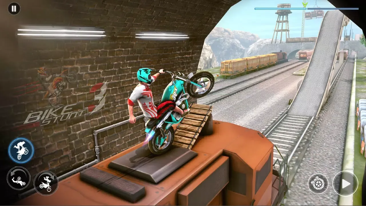 Animal Bike Stunt Racing Games应用截图