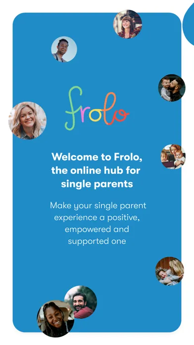 Capturas de tela do Frolo - single parent app
