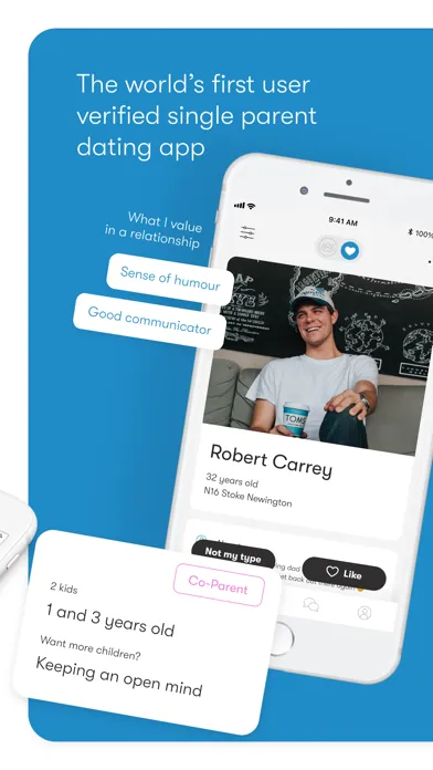 Capturas de tela do Frolo - single parent app