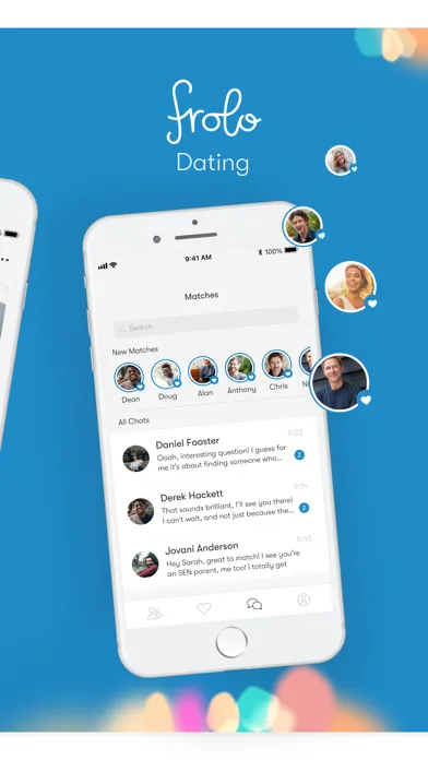 Capturas de tela do Frolo - single parent app