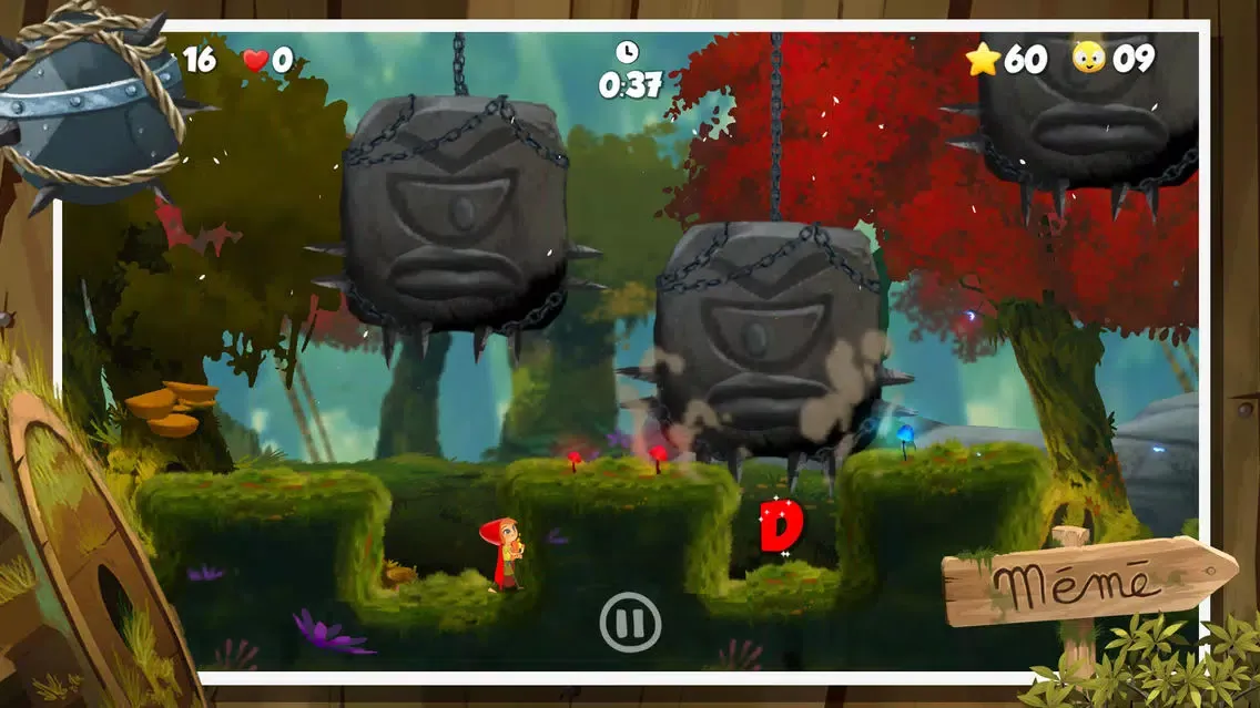 Capturas de tela do RedStory Lil Red Riding Hood