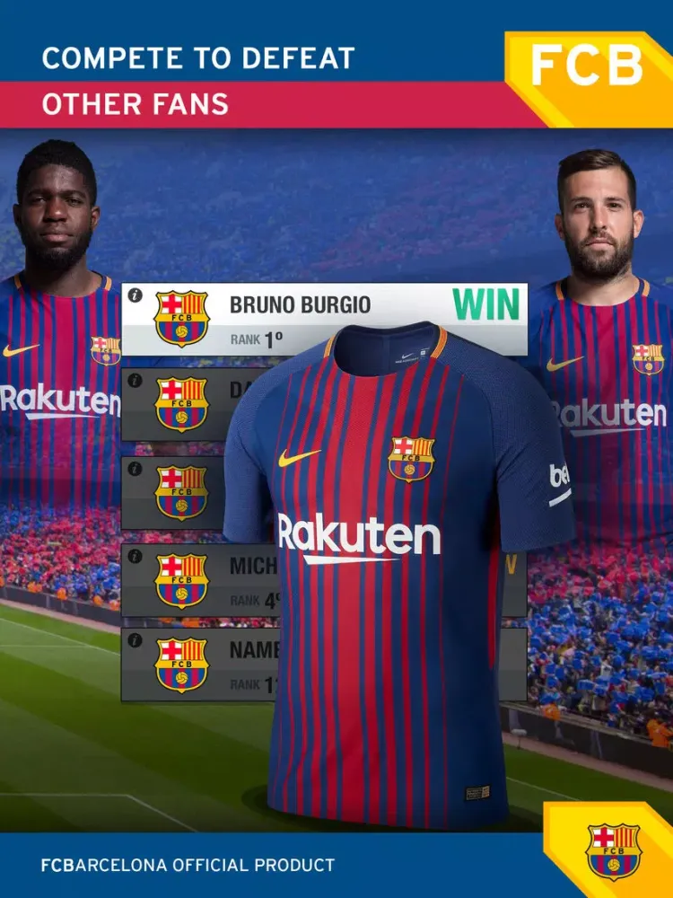 FC Barcelona Fantasy Manager 2017-Top soccer game iPad  Screenshots