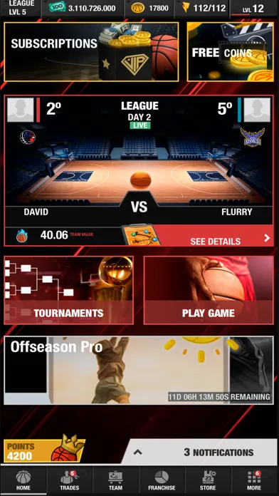 Zrzuty ekranu Basketball Game Manager 24
