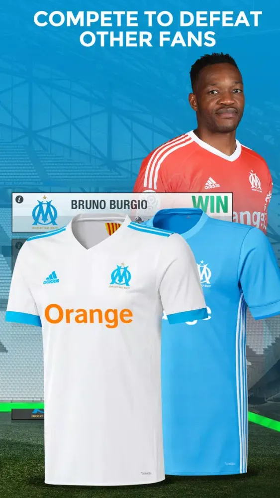 ภาพหน้าจอของ Olympique de Marseille Manager