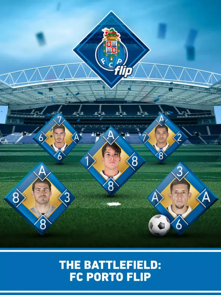 FC Porto Flip - New Cards game iPad  स्क्रीनशॉट