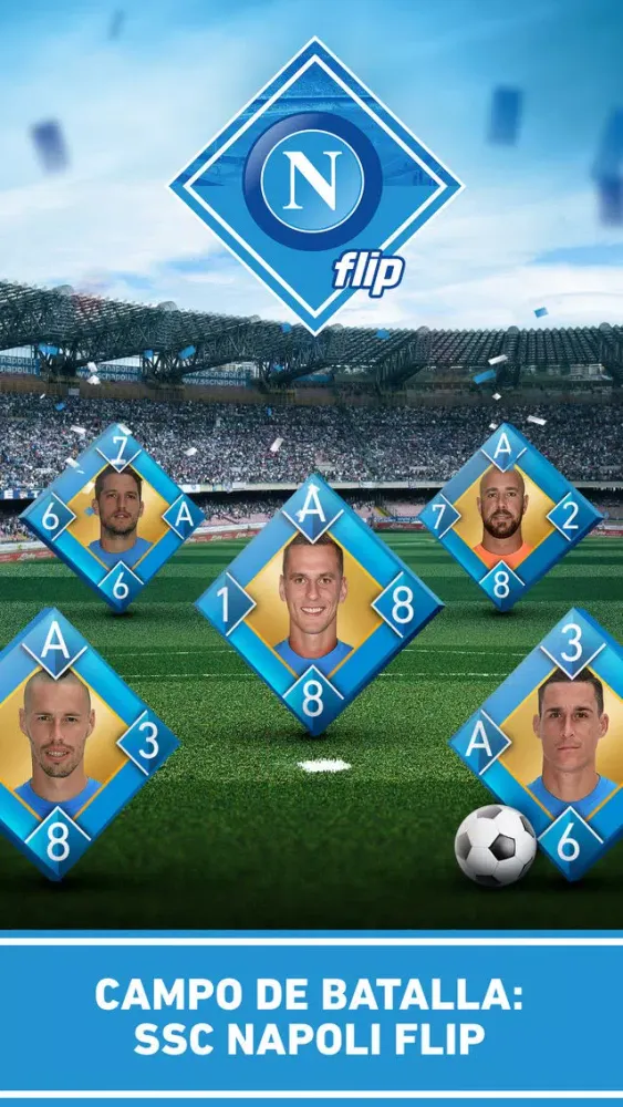 ภาพหน้าจอของ SSC Napoli Flip