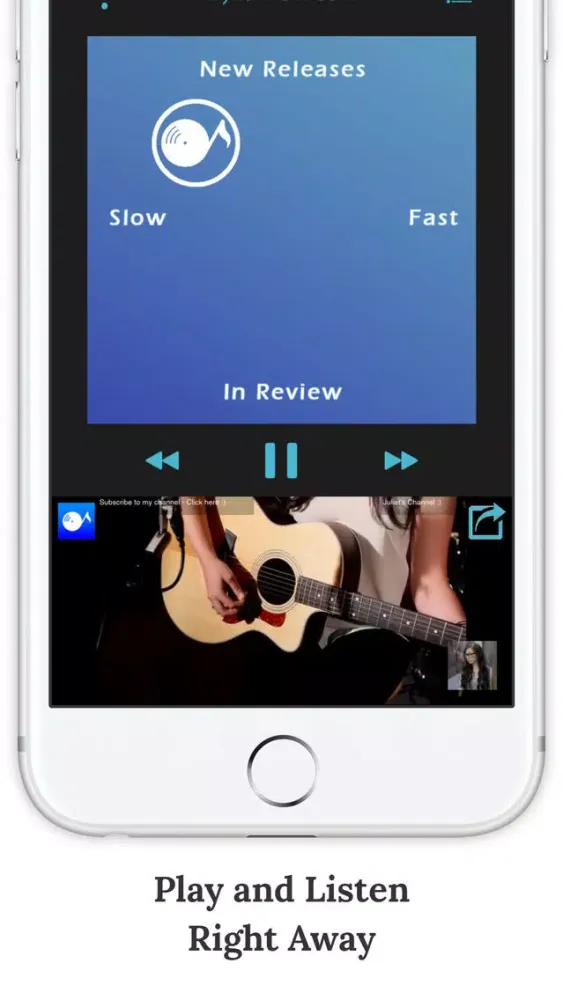 Captures d'écran de SwiMusic - for Caitlin Hart