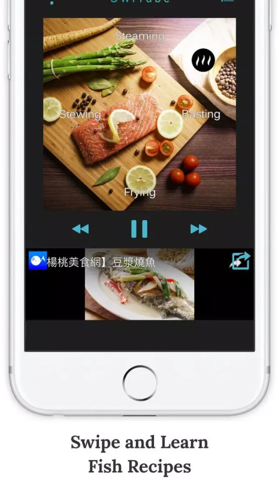 SwiRecipe – Fish Recipe Video Channel应用截图