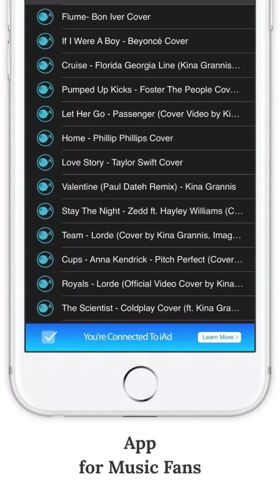 SwiMusic - for Kina Grannis স্ক্রিনশট