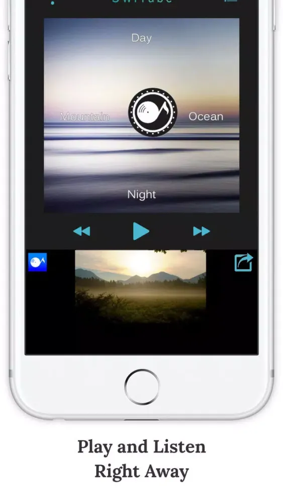 SwiBGM - Nature Sounds Streaming Service سکرین شاٹس