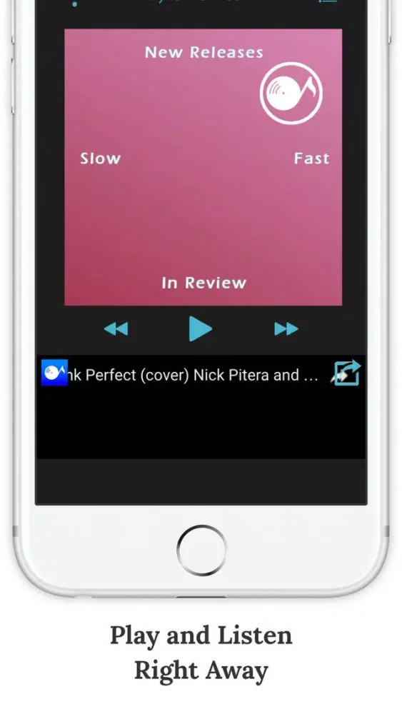 Tangkapan layar SwiMusic - for Nick Pitera