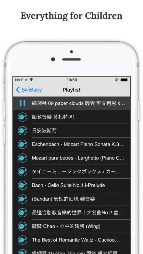 SwiBaby Pro - Kids Music Streaming Service স্ক্রিনশট