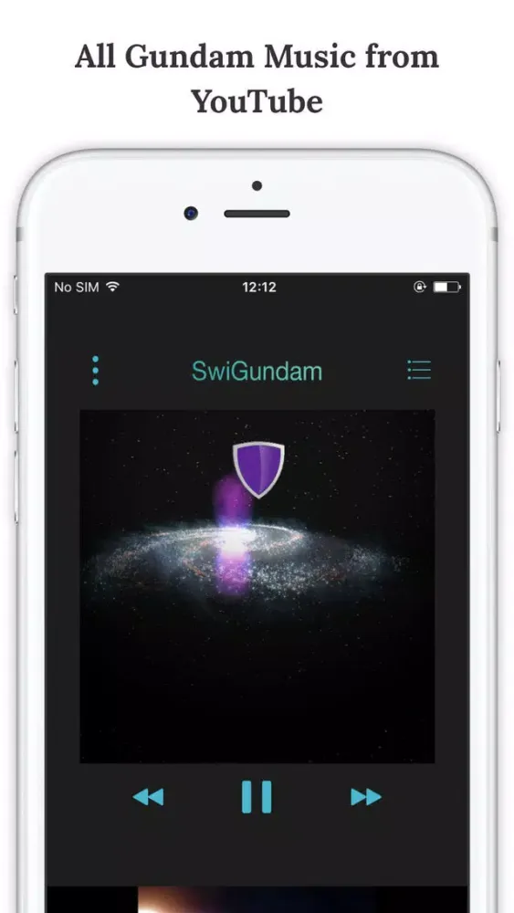 SwiGundam - Anime Music Streaming Service应用截图
