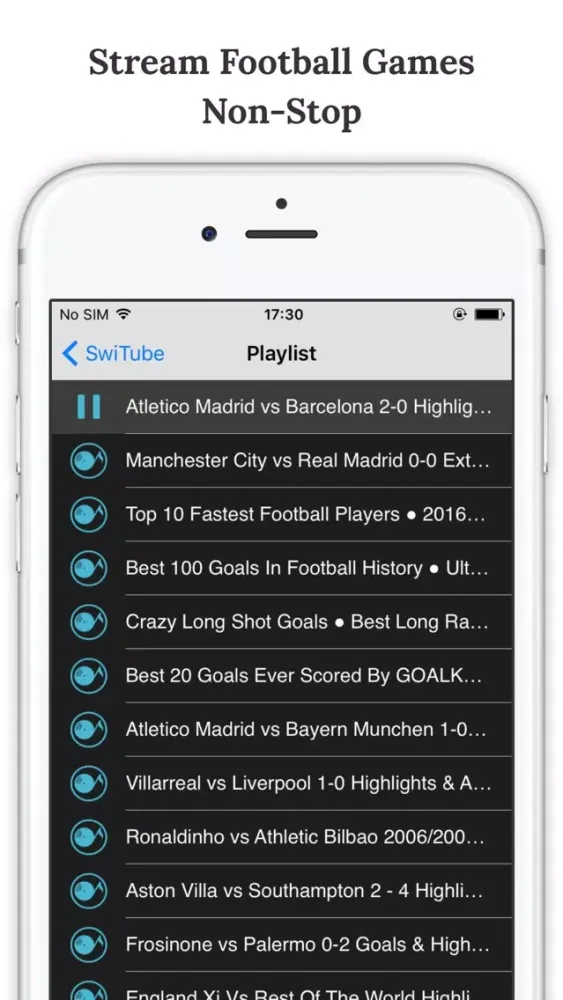 SwiSport - Football Video Browser for UEFA Screenshots