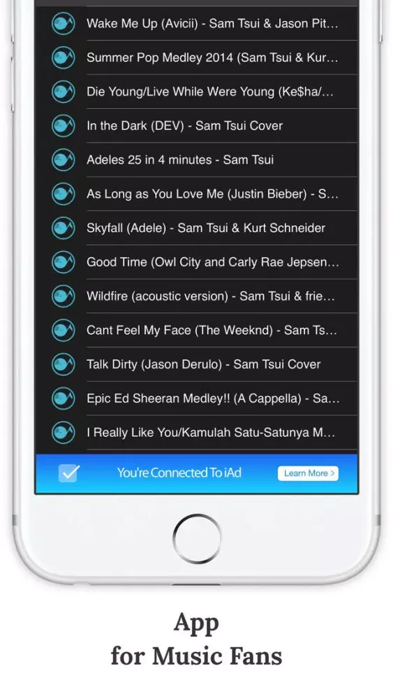 Скриншоты SwiMusic - for Sam Tsui