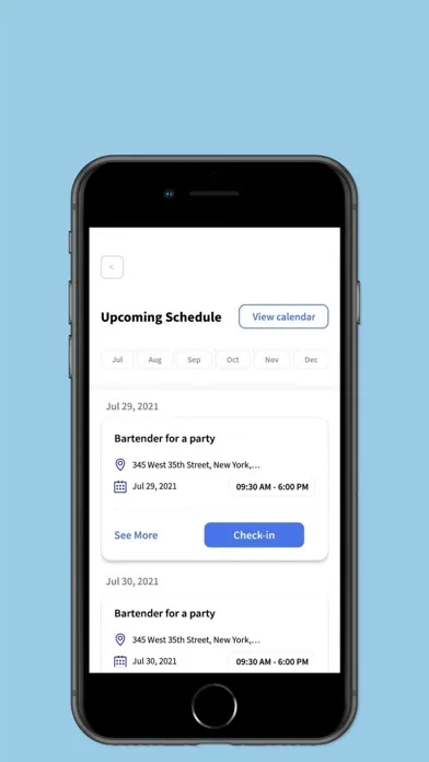 Ảnh chụp màn hình của NurzePro Connect