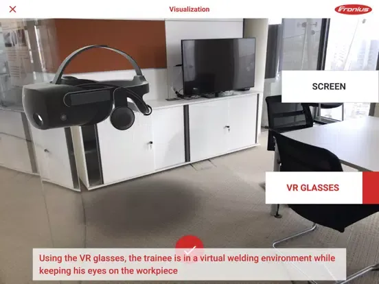 Virtual Welding AR iPad  스크린샷