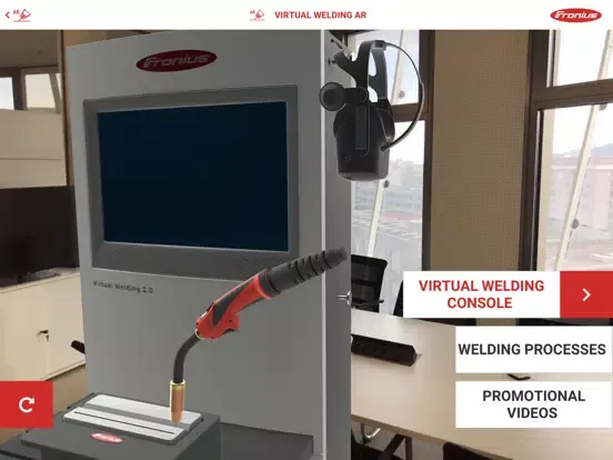 Virtual Welding AR iPad  스크린샷