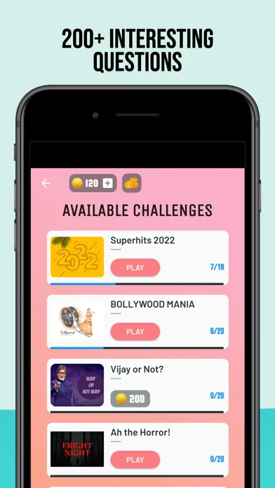 Bollywood Quiz - Movie Game 스크린샷