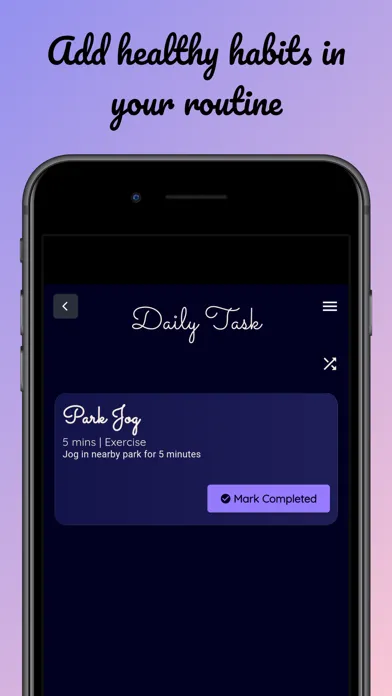 Smile Daily: Mental Health App سکرین شاٹس