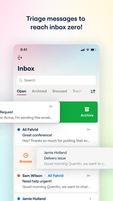 ภาพหน้าจอของ FrontApp