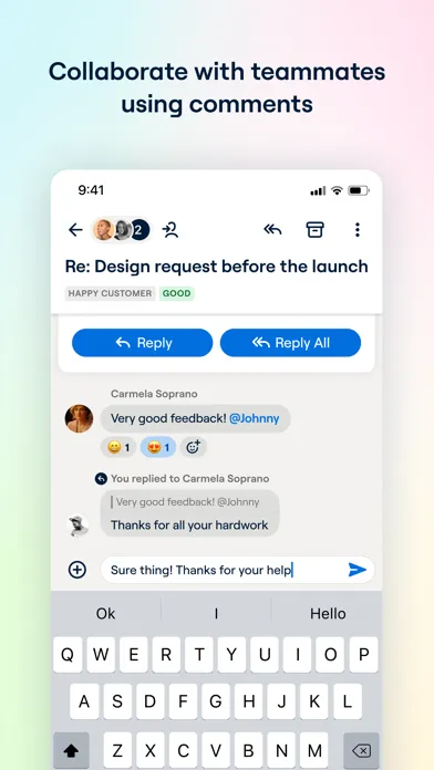 ภาพหน้าจอของ FrontApp
