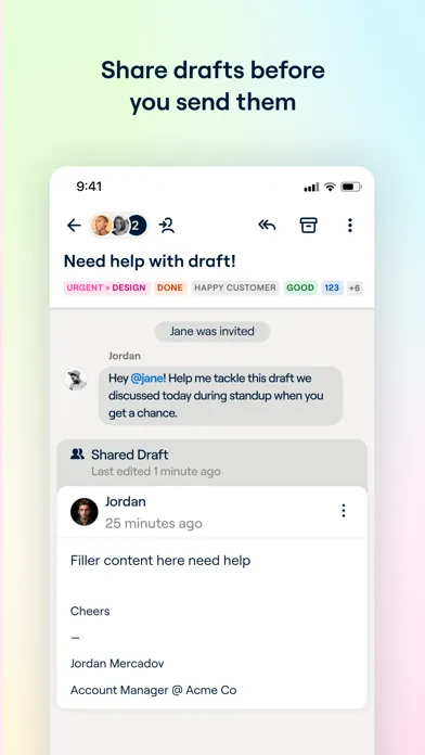 ภาพหน้าจอของ FrontApp