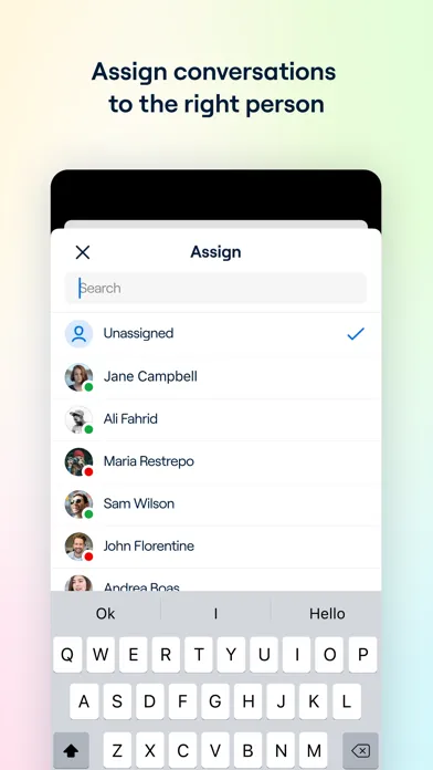 ภาพหน้าจอของ FrontApp