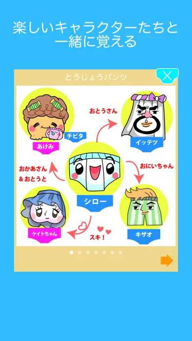 Скриншоты パンツ漢字ドリル（小学一年生）