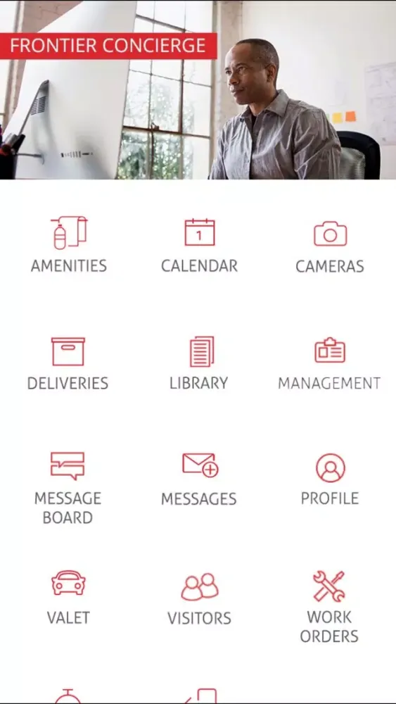 Captures d'écran de Frontier Concierge