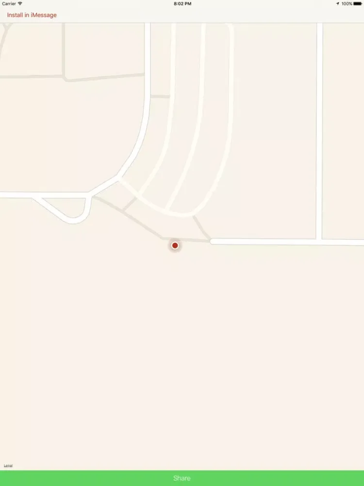 Share Your Location iPad  Screenshots