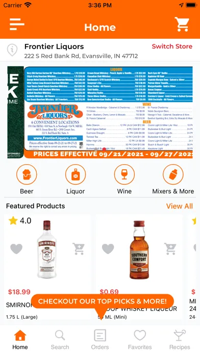 Frontier Liquors स्क्रीनशॉट