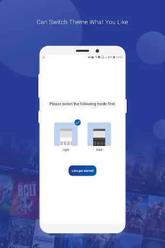 Tangkapan layar Myanmar Cast App