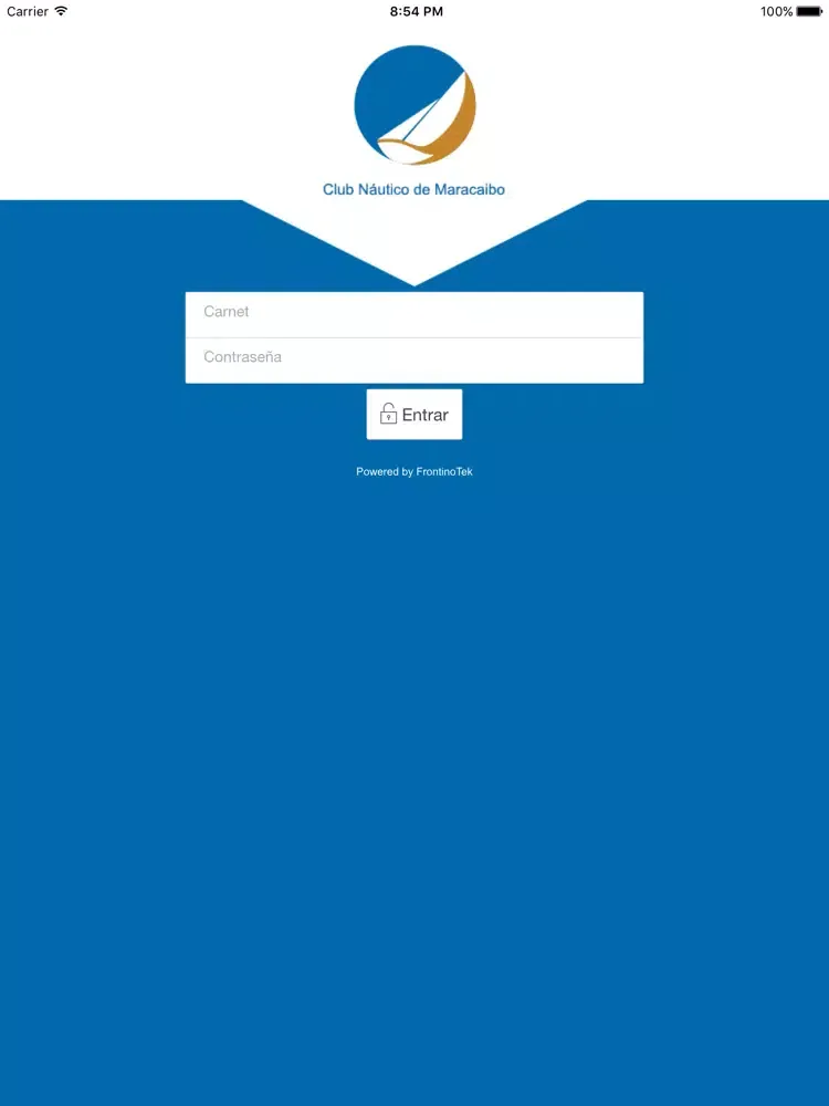 Club Náutico de Maracaibo iPad  Ekran Görüntüleri