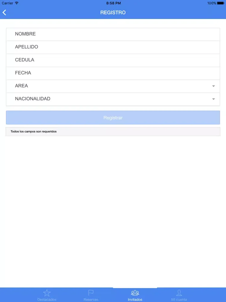 Club Náutico de Maracaibo iPad  Ekran Görüntüleri