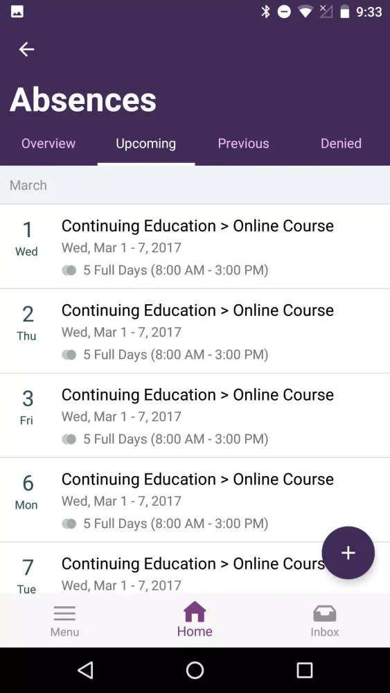 Frontline Education Screenshots