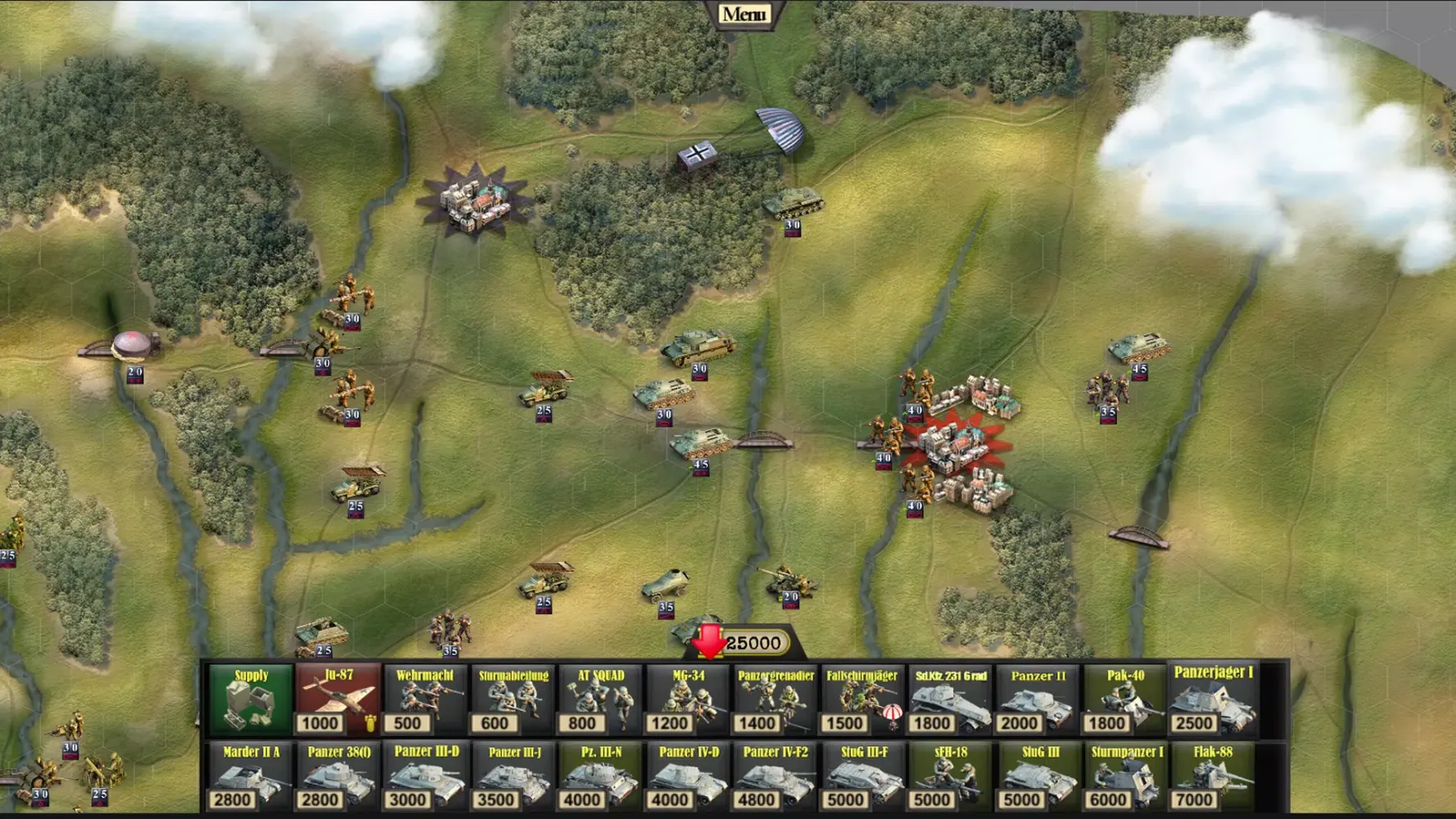 Frontline: Panzers & Generals Screenshots