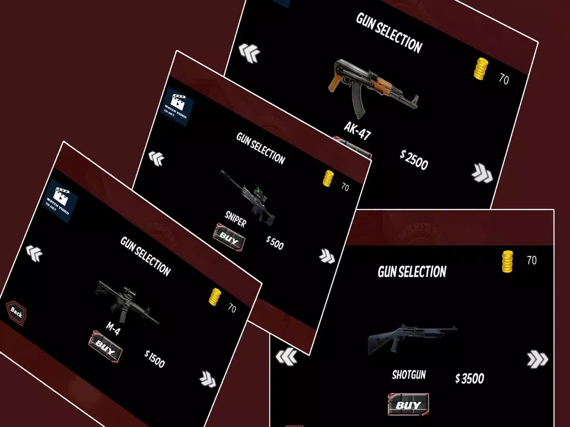 Tangkapan skrin Frontline US Army Commando iPad