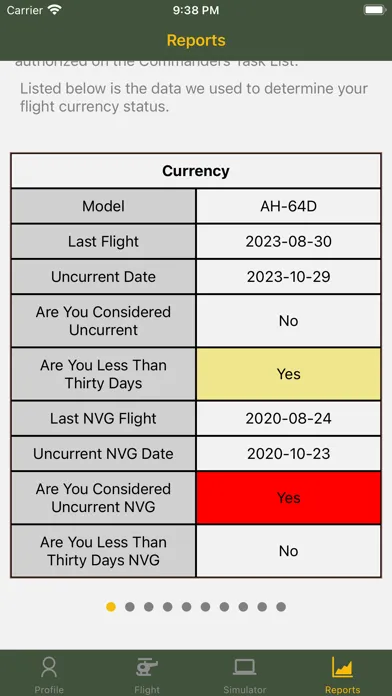 Flight Logbook Army स्क्रीनशॉट
