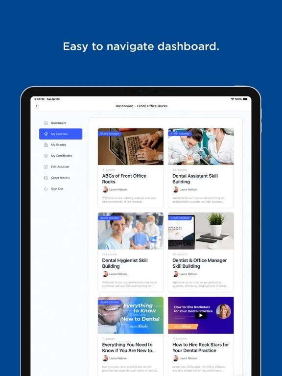 ภาพหน้าจอของ Front Office Rocks iPad 