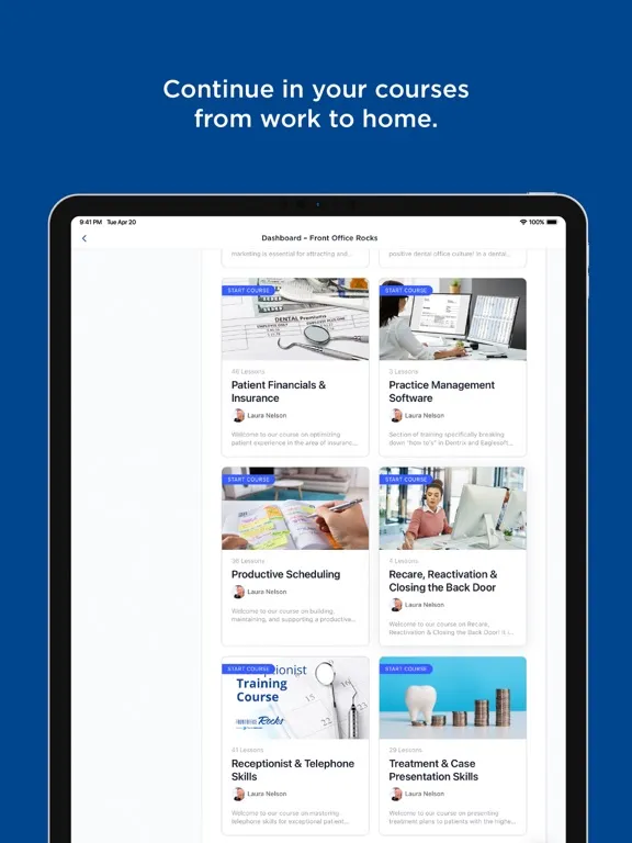 ภาพหน้าจอของ Front Office Rocks iPad 