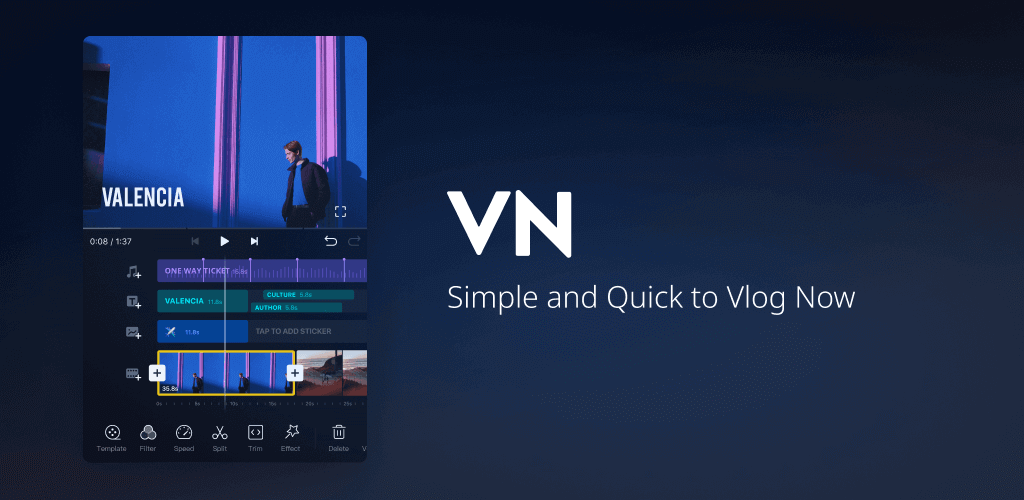 VlogNow VN Video Editor