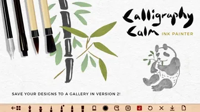 Tangkapan skrin Calligraphy Calm - Ink Brush