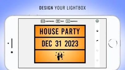 ภาพหน้าจอของ Text Maker - LED Lightbox