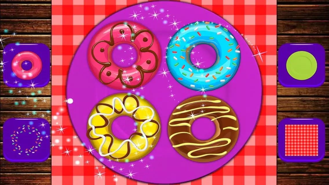 Tangkapan skrin Lunch Box Maker- Donuts Shop