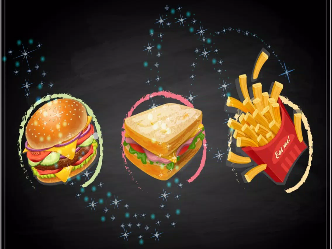 Fast Food Kids School Lunchbox iPad  スクリーンショット