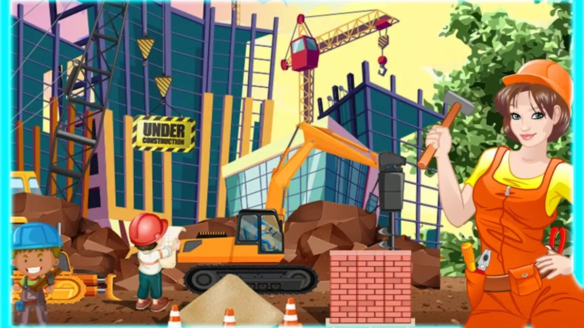 City Supermarket Construction Screenshots