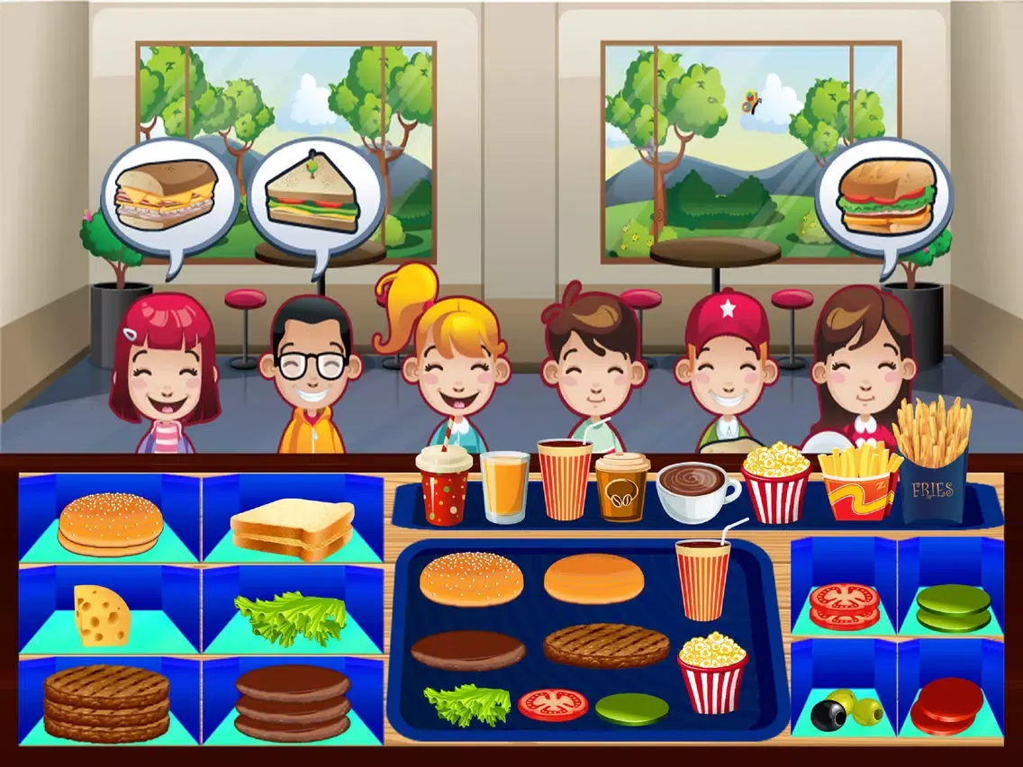 Capturas de pantalla de Supermarket Restaurant Cashier iPad 