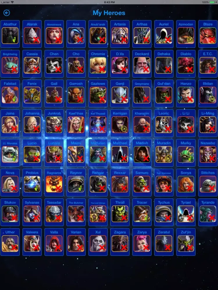 Captures d'écran de HotS Picker Assistant iPad 