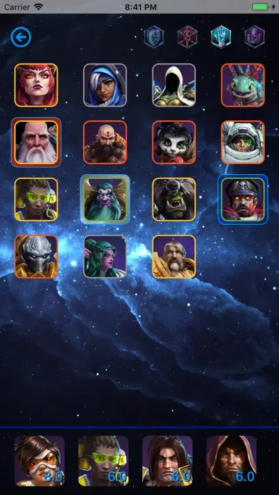Captures d'écran de HotS Picker Assistant